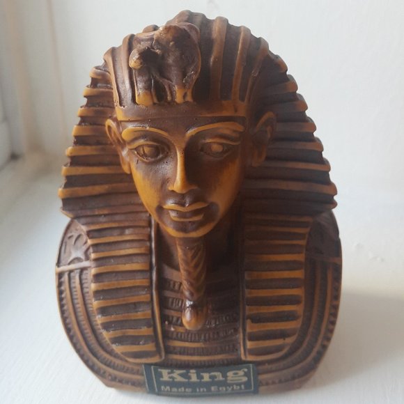 King Ramses II mini polyester statue (hand-carved/ made) - Picture 7 of 15